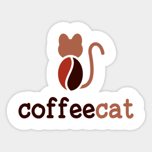 Coffeecat Sticker